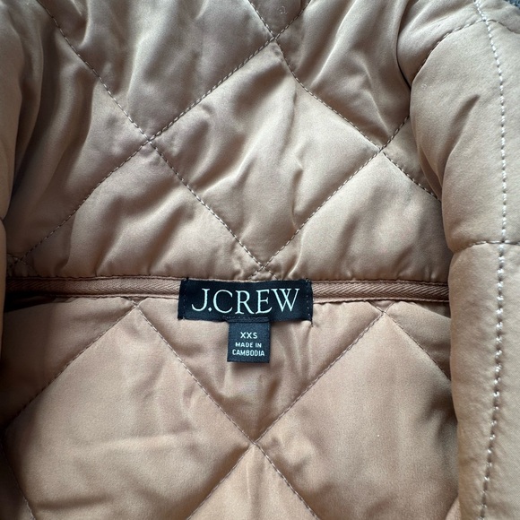 J. Crew Tan Quilted Jacket - Picture 4 of 4